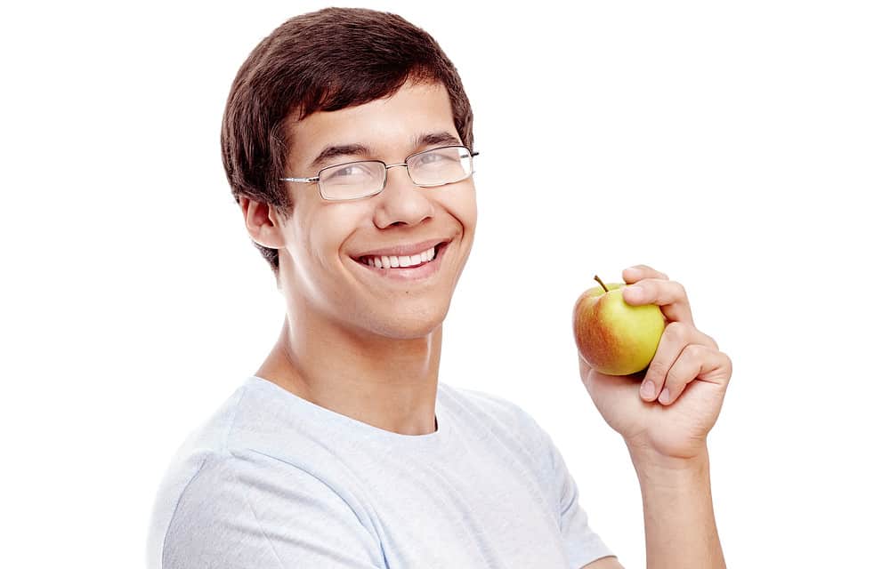 guy with apple headshot
